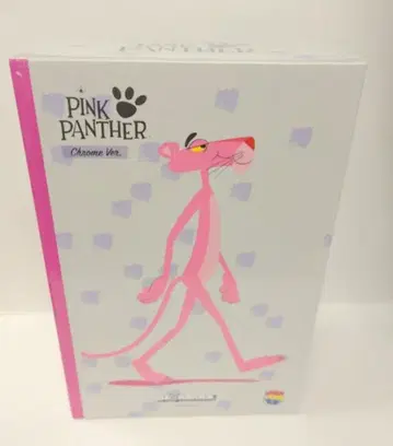 MEDICOMTOY 베어브릭 핑크 팬더 크롬 ver. 100+400%