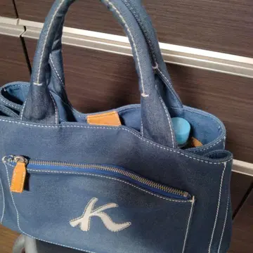 키타무라의 데님 원단 핸드백