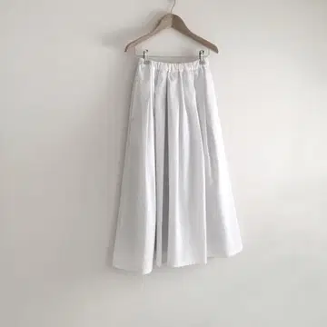 IENA 이에나 축구 개더 디자인 스커트 화이트 34