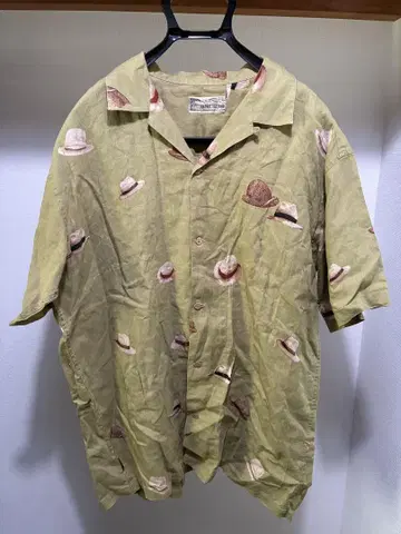 PAPAS ISLAND 파파스 아일랜드 오픈 카라 셔츠 반팔 셔츠