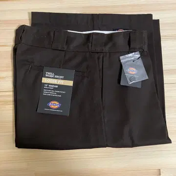 디키즈/하프 팬츠 W30 다크 브라운 루즈핏 새상품