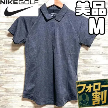 새상품급 나이키 골프 여성용 피케 셔츠 M 사이즈 블랙 반팔