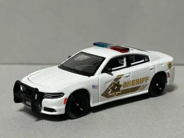그린 라이트 1/64 닷지 차저 셰리프 미니카