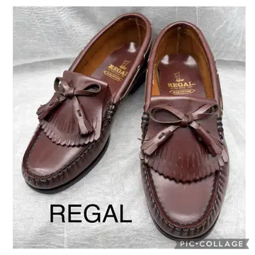 새상품급 REGAL 리갈 퀼트 태슬 로퍼 23