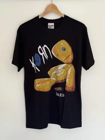 새상품 밴딩 티셔츠 XL 콘 KORN issues1999