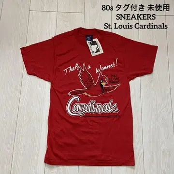 레어 택 포함 미사용 80s SNEAKERS x Cardinals 티셔츠
