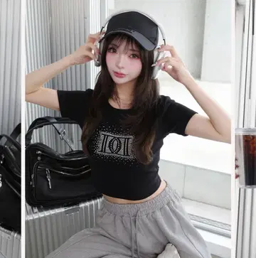 Darich 다리치 샤이니 DD 로고 컴팩트 티셔츠