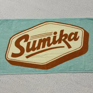 sumika 70's 로고 타월 민트 그린