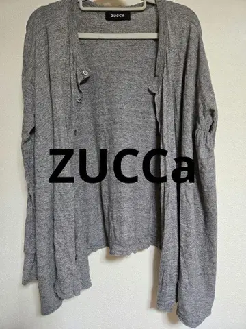 ZUCCa 그레이 가디건 긴팔