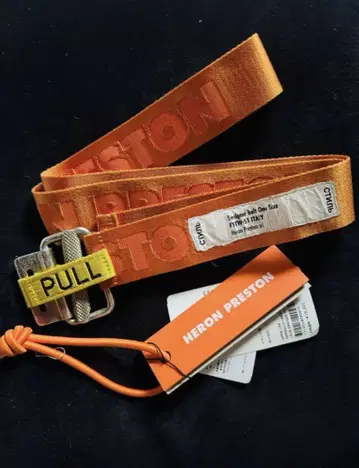 HERON PRESTON 메탈 버클 벨트