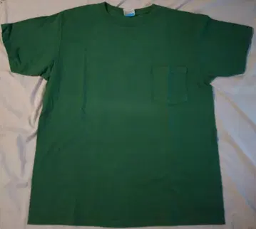 Goodwear 그린 티셔츠 L 사이즈 포켓 부착 미국제 USA