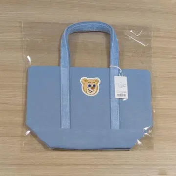 미개봉 올드 테디 와펜 토트백 블루 소형