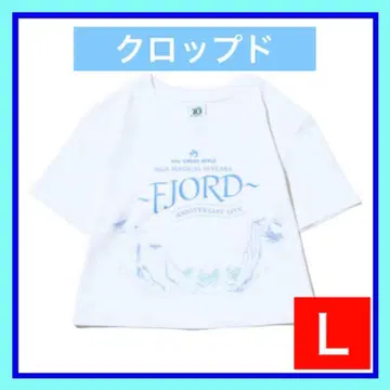 새상품 FJORD 크롭 로고 티셔츠 [L] Mrs. GREEN APPLE