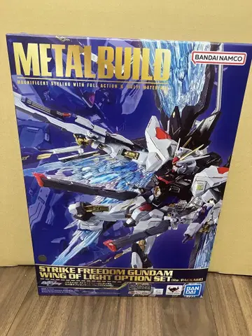 새상품 METALBUILD 스트라이크 프리덤 건담 빛의 날개 옵션 세트