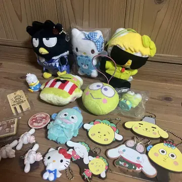 헤이세이 레트로 산리오 묶음 판매 키링 스트랩 피규어