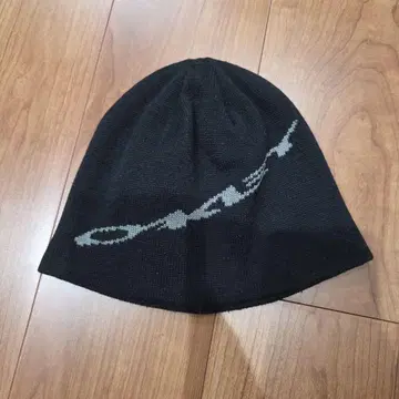 오클리 블랙 니트 모자 비니 레어 레어 y2k