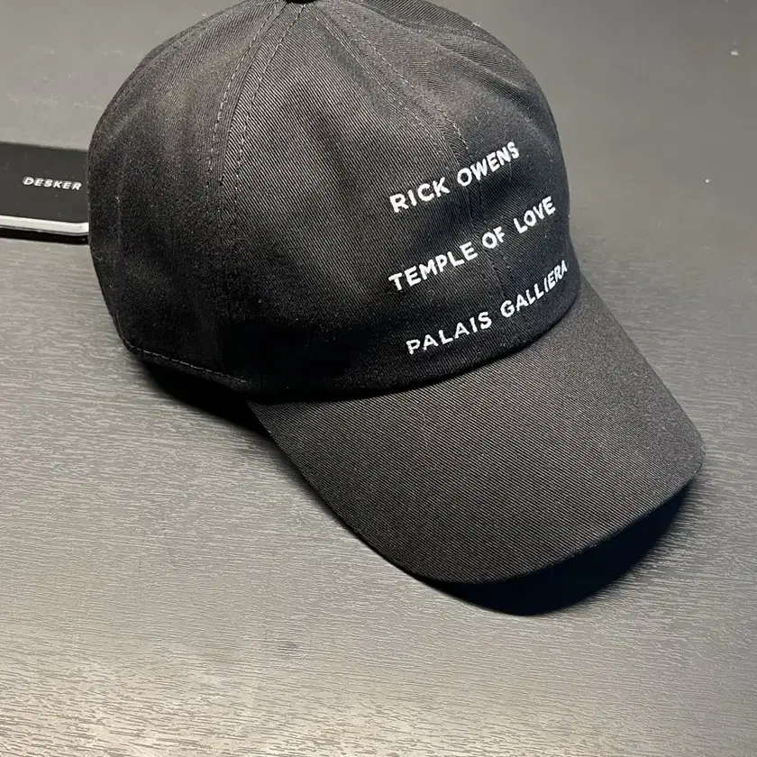 Rick Owens temple of love グッズ Cap RICK OWENS: TEMPLE OF LOVE Grateful beyond imagination for