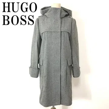 HUGO BOSS 휴고 보스 롱 코트 그레이 34 B8960