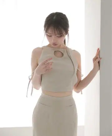 andmary 원피스 키라 티어드 셋업
