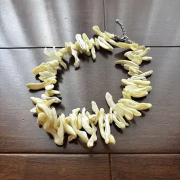 조개 뼈 쉘 목걸이 펄 해외 리조트