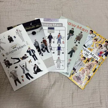 Snow Man 뉴스레터 #04 #08 #12 #16 #20