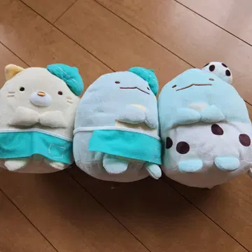 스밋코구라시 봉제 인형 3종 세트