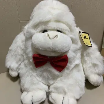 엘리펀트 사 크리스마스 산타 화이트 고릴라 봉제 인형