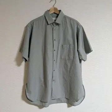marka 21SS 울 레귤러 카라 셔츠 그레이 1