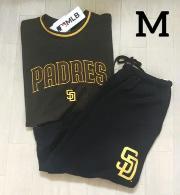 새상품 MLB 패드레스 반팔 상하의 세트 셋업 룸웨어 M
