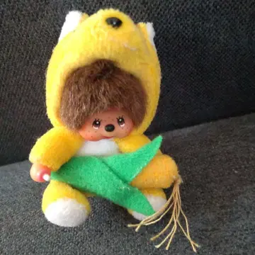 몬치치 여우 옥수수 마스코트 키링