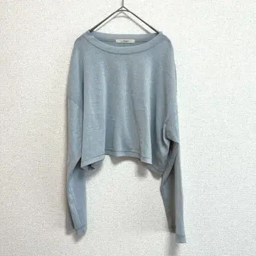Alley by wcloset 긴팔 티셔츠 나일론 반짝이 4909