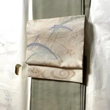 여름용 기모노 이로무지 하나 문장