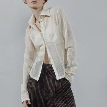 SlubMesh Shirt 슬라브 메쉬 셔츠 MAISON SPECIAL