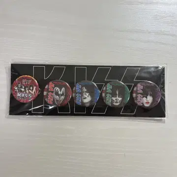 KISS VIP 배지 5개 세트 40주년 기념