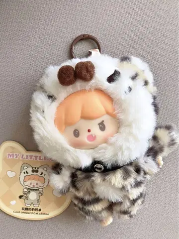 zzoton 봉제 인형 고양이 표범 무늬