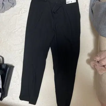 유니클로 여성용 스마트 팬츠 XL 블랙