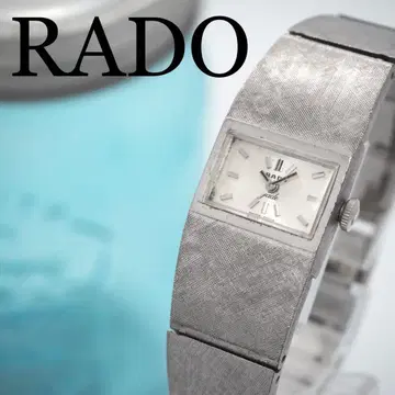 112 RADO 수동 와인딩 시계 스퀘어 빈티지 여성용 기계식 레어
