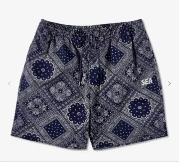 바람과 바다 페리 쇼트 네이비 XL