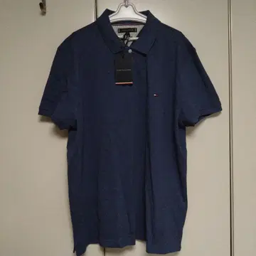 타미힐피거 다크 블루 피케 셔츠 XL