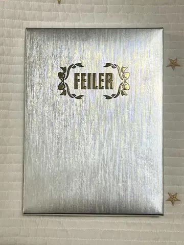 FEILER 꽃무늬 손수건 3종 세트