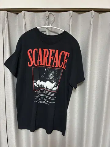 SCARFACE 티셔츠 L 사이즈 블랙