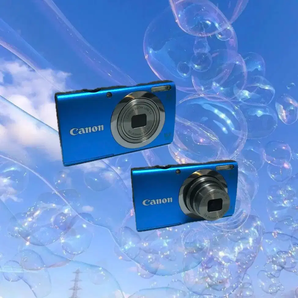 CANON 캐논 Canon PowerShot a2300 Vintage Digital Camera (Example