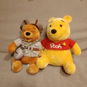 곰돌이 푸 탐험 봉제 인형 모험 빈티지 리조트