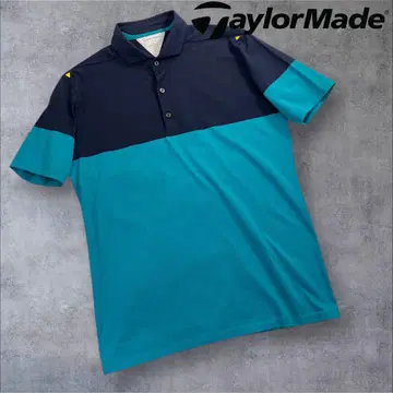 컨디션 최상 Taylor Made 골프웨어 게임 셔츠 사이즈 M 바이컬러