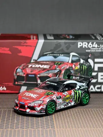 1/64 팝레이스 팬데믹 GR 수프라 D1GP 사토 타이고 사양
