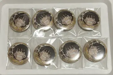 귀멸의 칼날 아가츠마 젠이츠 제비뽑기 캔뱃지 블랙 헤어 ufotable