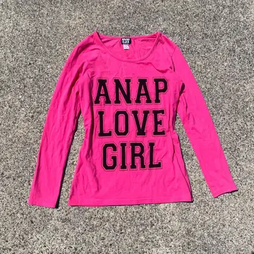 단일 상품 y2k 00s ANAP 빈티지 그래픽 탑