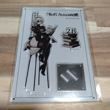 NieR:Automata 2B 아크릴 스탠드 서점 콜라보