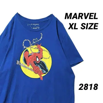 MARVEL 마블 스파이더맨 캐릭터 티셔츠 XL 사이즈