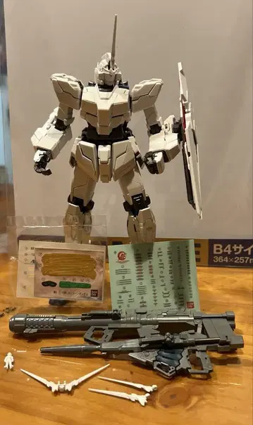 건담 프라모델 MG 1/100 유니콘 건담 조립 키트 정크